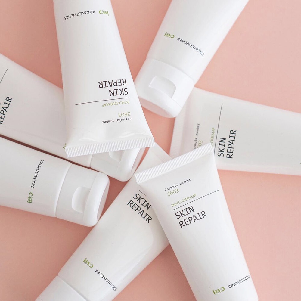 Kem dưỡng sửa chữa, phục hồi da khẩn cấp 𝐈𝐧𝐧𝐨𝐚𝐞𝐬𝐭𝐡𝐞𝐭𝐢𝐜𝐬 𝐈𝐧𝐧𝐨-𝐃𝐞𝐫𝐦𝐚 𝐒𝐤𝐢𝐧 𝐫𝐞𝐩𝐚𝐢𝐫 60gr