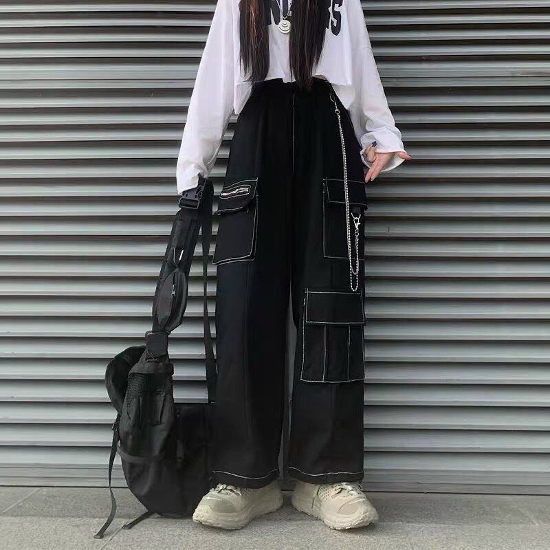 [Mã FAGREEN55 giảm 10% tối đa 30K đơn 99K] QUẦN KAKI DÀI ỐNG RỘNG KÈM XÍCH SIÊU CHẤT | BigBuy360 - bigbuy360.vn