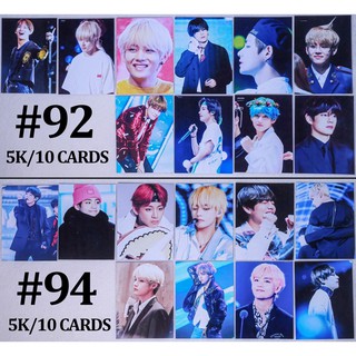 (Có sẵn) Sale set card V - BTS 6