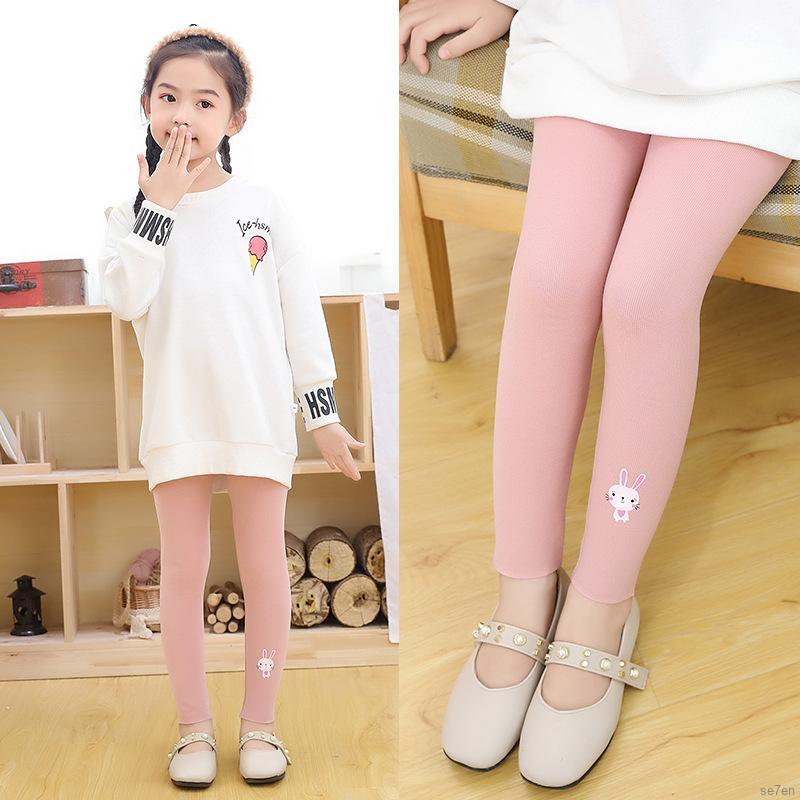 Quần Legging Hai Mặt Se7En Cho Bé Gái 3-8 Tuổi