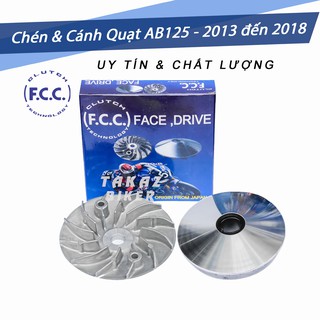 A1 km chén bi và cánh quạt dùng cho xe airblade 125 pcx 125 vario 125 lead 125 sh mode hãng fcc công nghệ japan