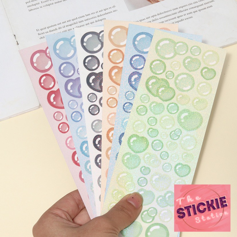 Sticker Bong Bóng Bubble - Hình Dán Toploader