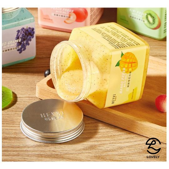 Muối tắm tẩy da chết Body Heyxi vị hoa quả 350gr đủ 4 vị giảm mụn lưng sáng da | BigBuy360 - bigbuy360.vn