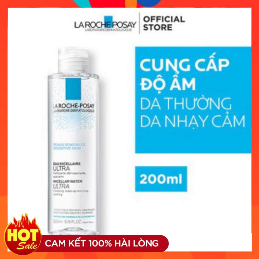 Nước tẩy trang cho da nhạy cảm La Roche-Posay Micellar Water Ultra Sensitive Skin 400ml | BigBuy360 - bigbuy360.vn