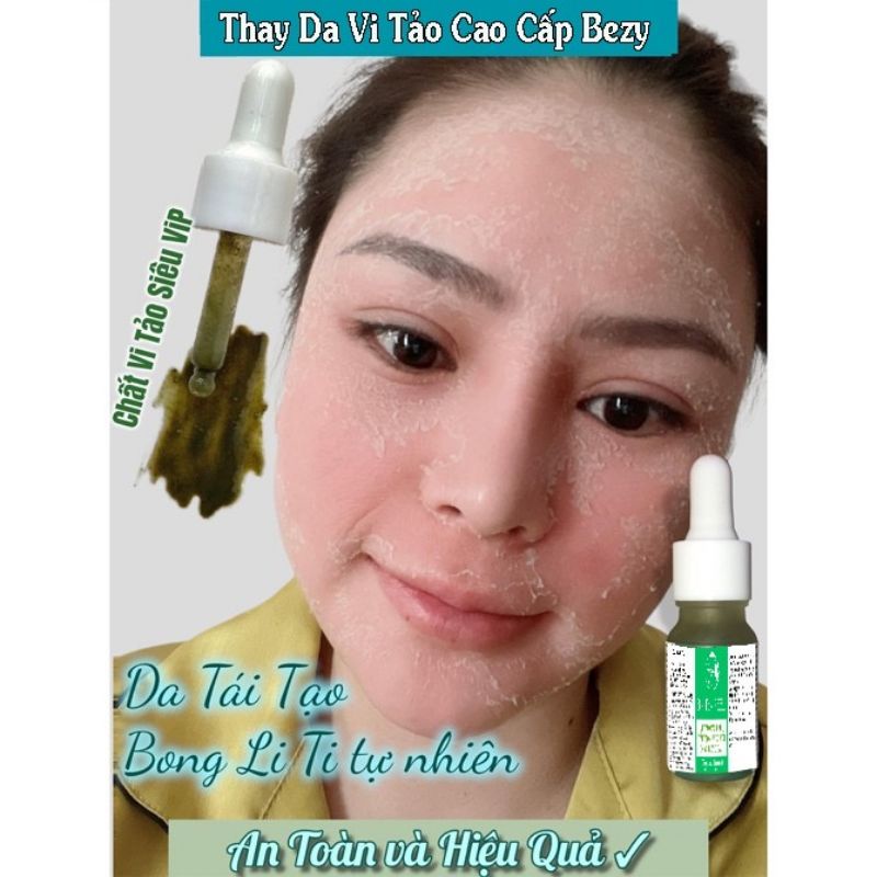 Peel Hút Nám Bong Da Vi Tảo Trắng Da Bezy Cao Cấp