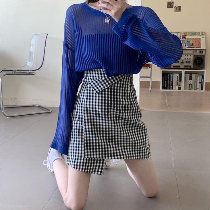 [FREESHIP-MẪU MỚI 2020] Váy chữ A kẻ caro đẹp sang chảnh năm 2020 👗 *