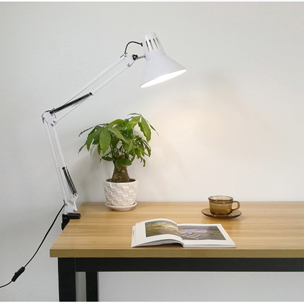 Đèn kẹp bàn MONSKY choá cổ điển dày dặn PX02 - Tặng kèm bóng LED