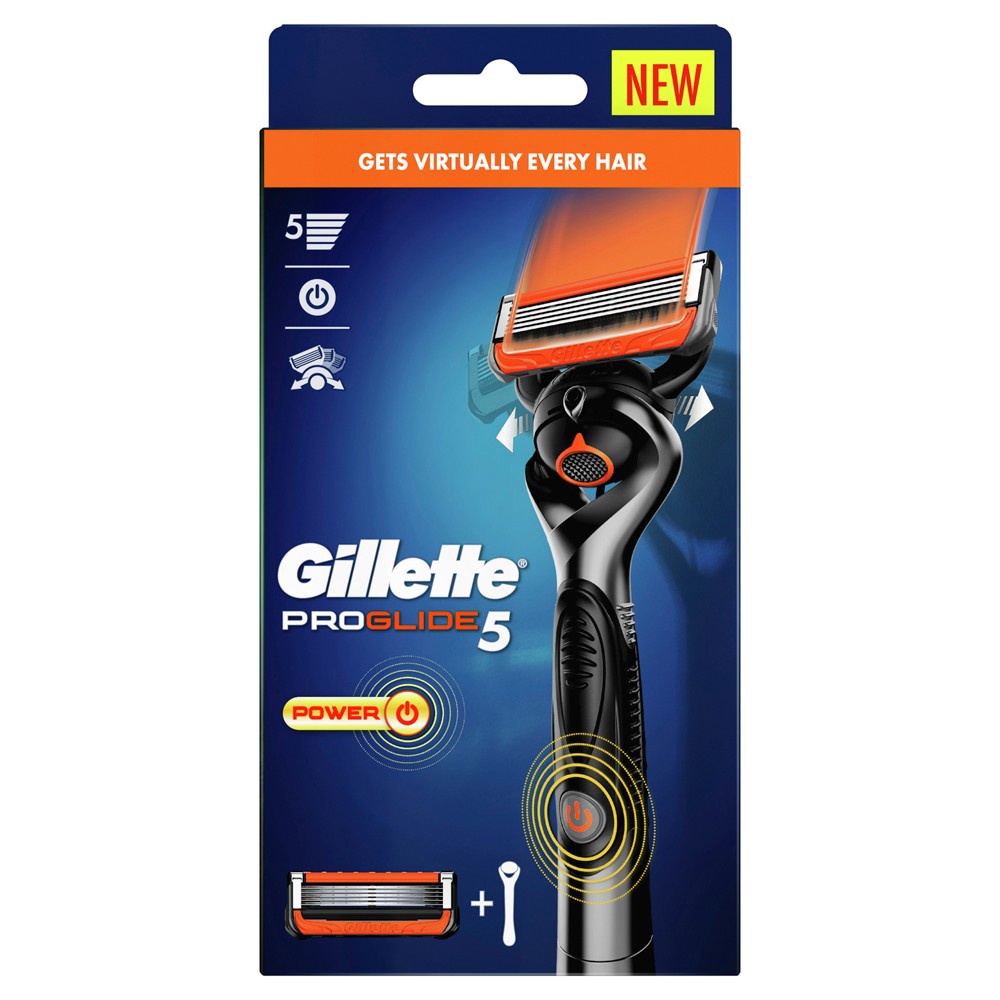 [HÀNG SIÊU THỊ ÚC] Dao cạo râu 5 lưỡi Gillette Proglide 5 power có kèm dao cạo lưỡi để thay