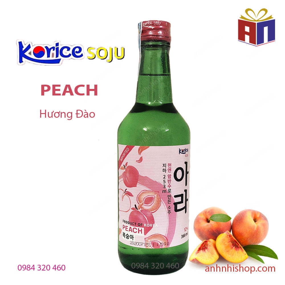 Nước trái cây tươi hương vị tự nhiên Hàn Quốc 360ml