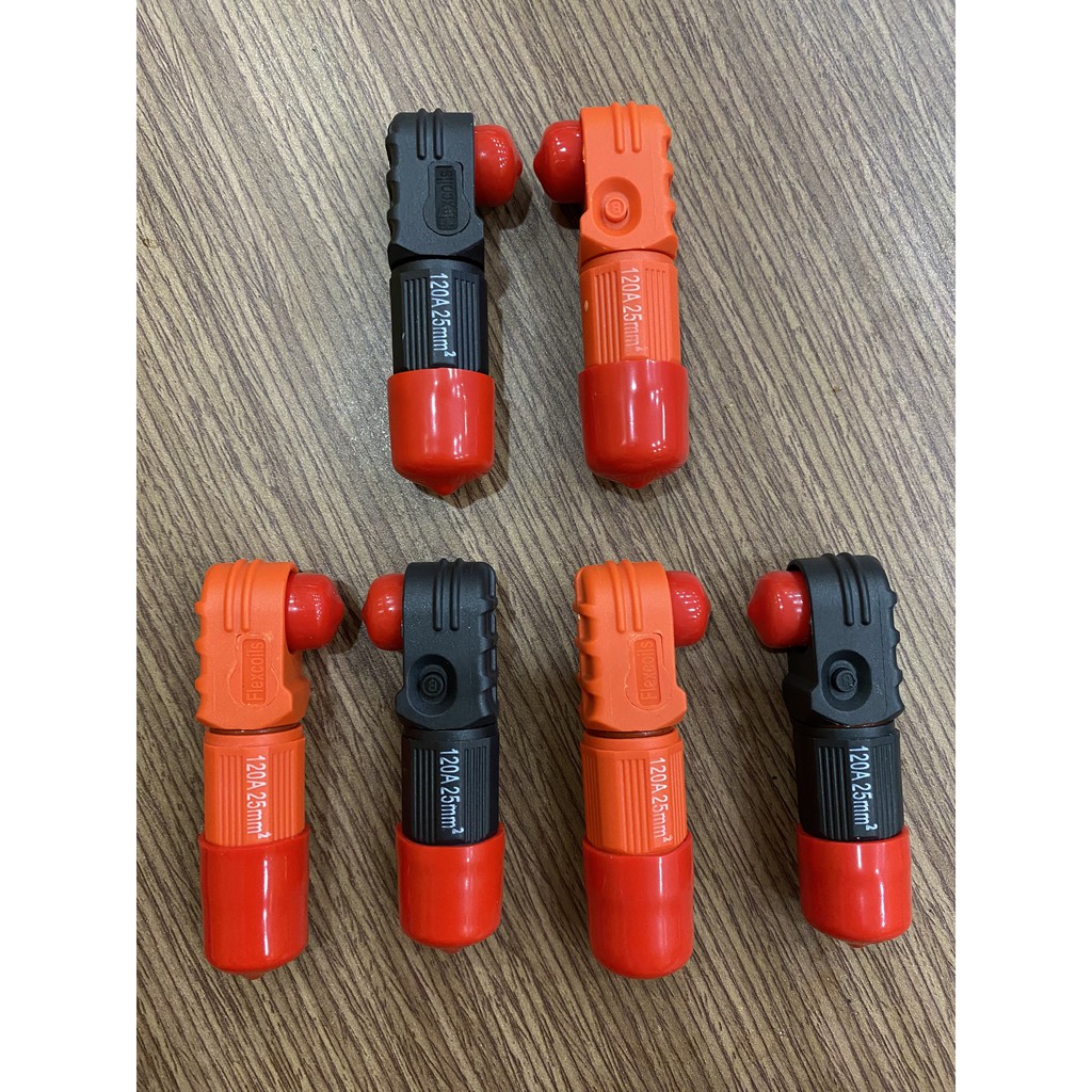Cặp Đầu nối nhanh chống thấm nước pin Lithium SVE 120A 8mm 10mm dùng cáp 10/16/25mm