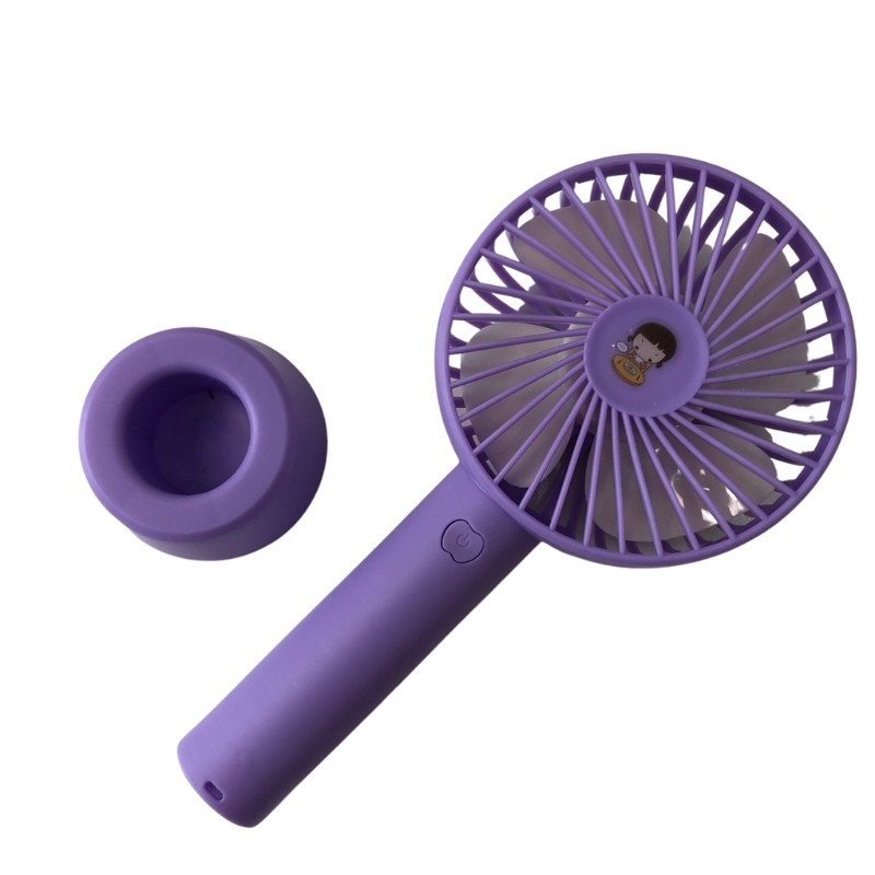 Quạt mini cầm tay cute dễ thương ba tốc độ gió siêu mát | BigBuy360 - bigbuy360.vn