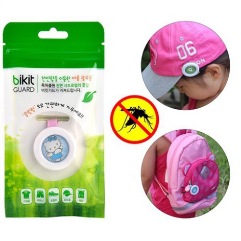 Kẹp chống muỗi 💖 Freeship💖 Đuổi muỗi hương tinh dầu Bikit Guard Hàn Quốc