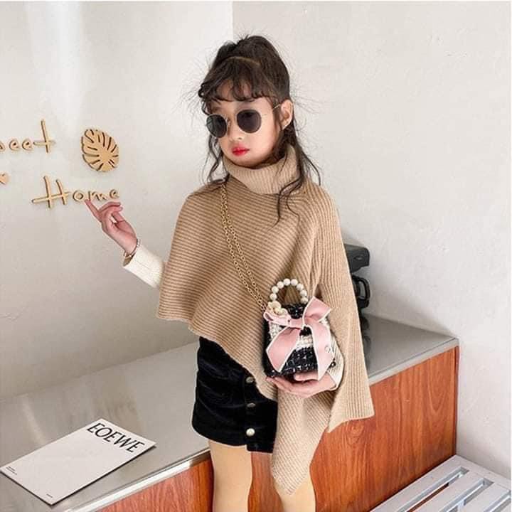 Túi đeo chéo cho bé gái phong cách Hàn Quốc cao cấp đẹp HTI01