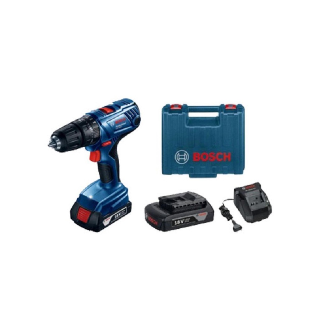 Máy khoan vặn vít dùng pin Bosch GSB 180-LI - Có phụ kiện