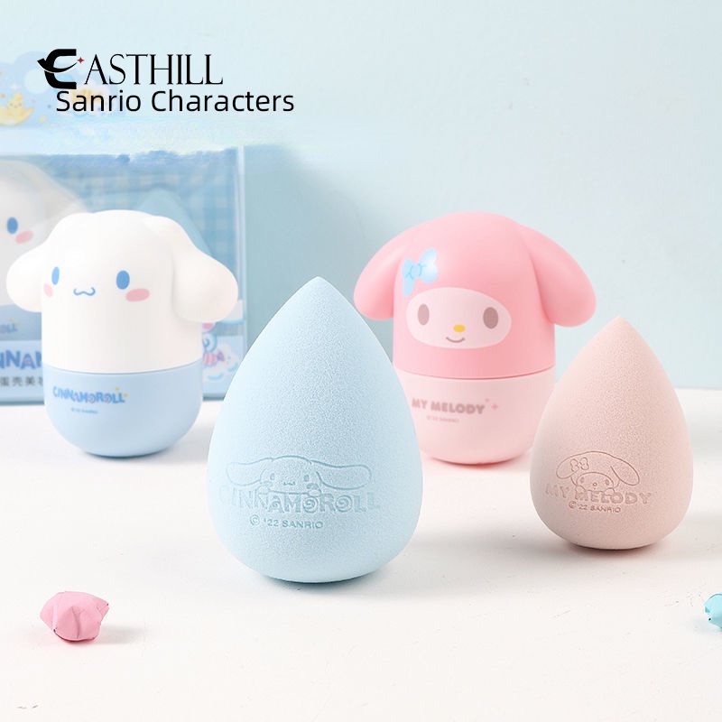Bộ mút trang điểm dạng thỏi làm đẹp hình melody cinnamoroll dễ thương dành cho bạn nữ