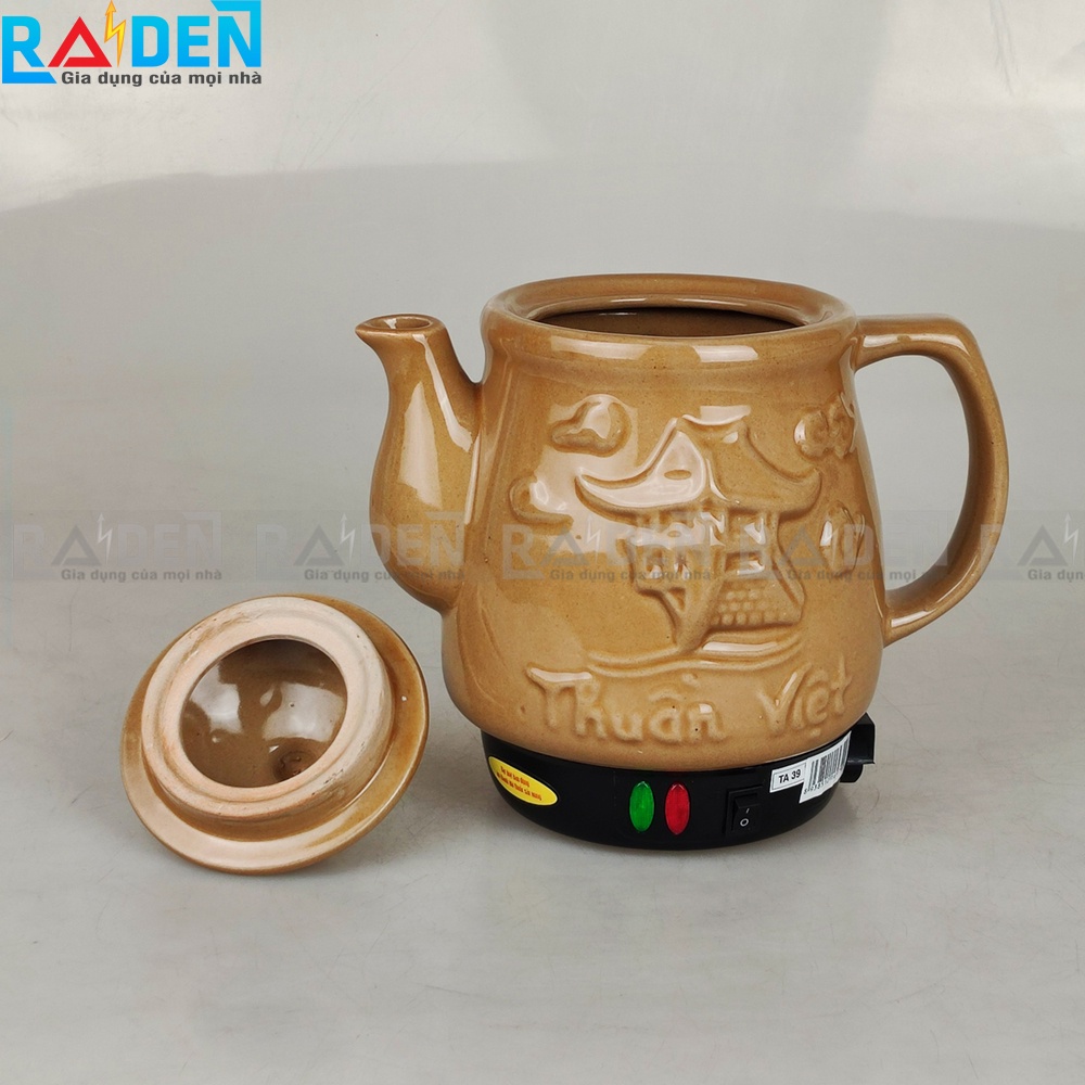 [Chính hãng] Siêu thuoc 3.5L Trường An TA39 thân bằng gốm sứ dày, có còi báo âm thanh khi sắc xong - Màu ngẫu nhiên