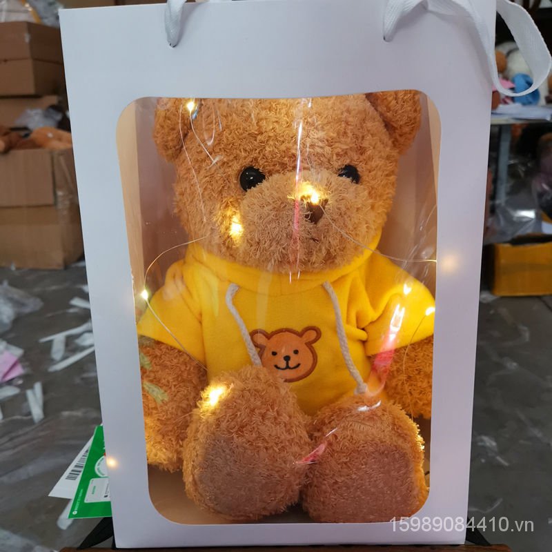 Thú Nhồi Bông Hình Gấu Teddy Làm Quà Tặng