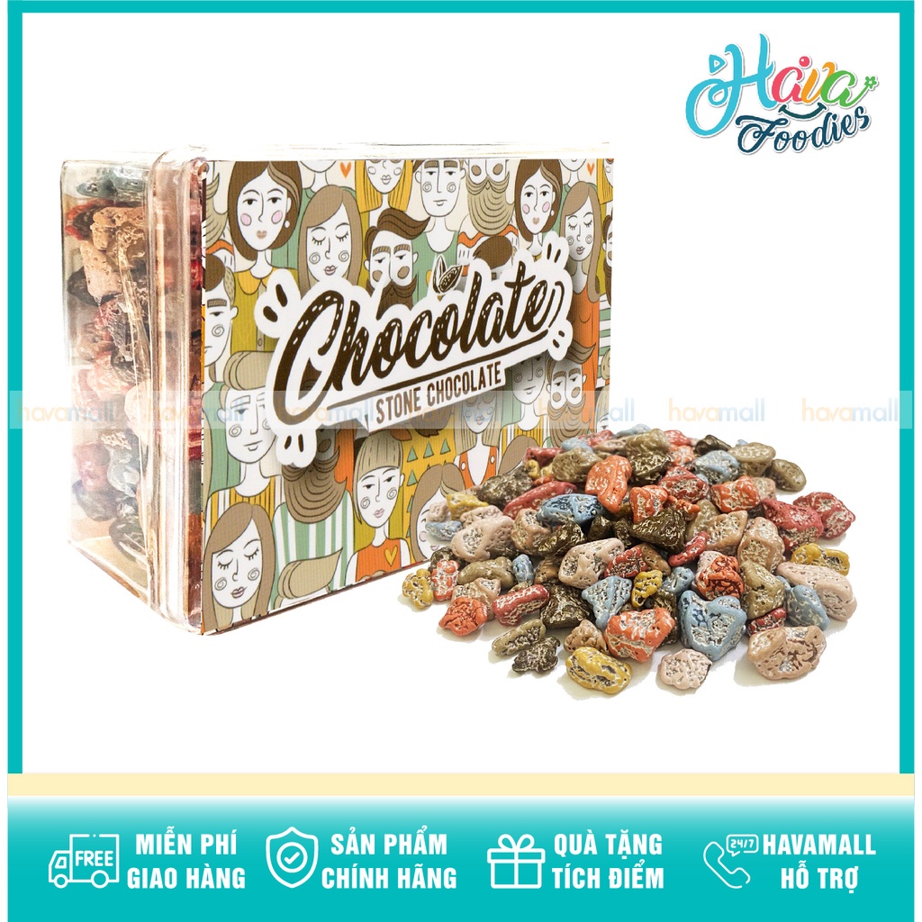 [HÀNG CHÍNH HÃNG] Kẹo Socola Hình Viên Đá Hiệu Choco Rock