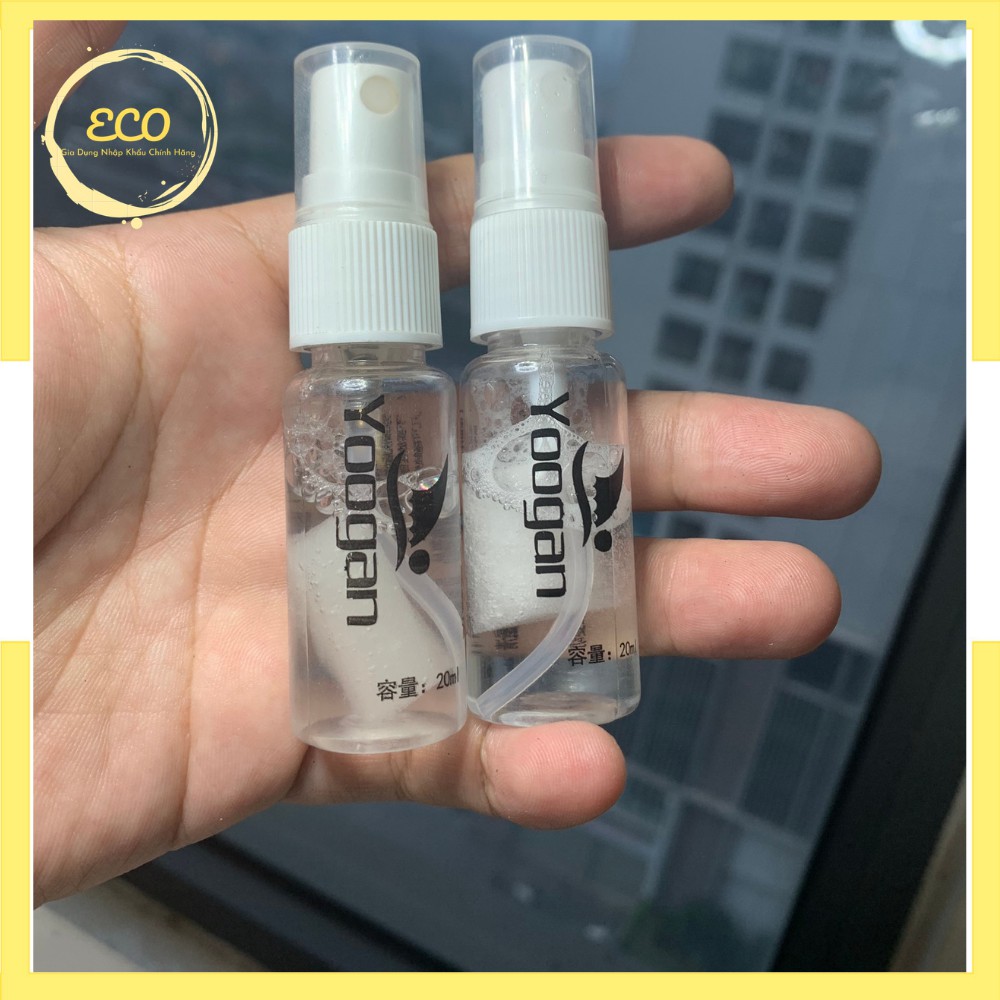 2 Lọ Nano Xịt Chống Hấp Hơi Kính Cận Khi Đeo Khẩu Trang Có video Yoogan Hàng Chính Hãng