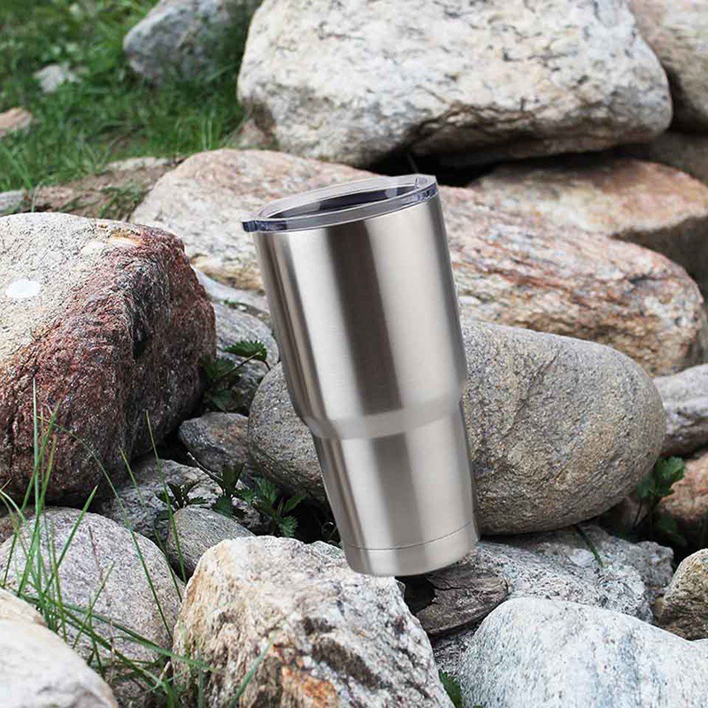 Stainless Steel Tumbler Cup with Lid Straw 30 Oz Double Wall Vacuum Flask Insulated Beer Cup Drinking Thermoses Coffee