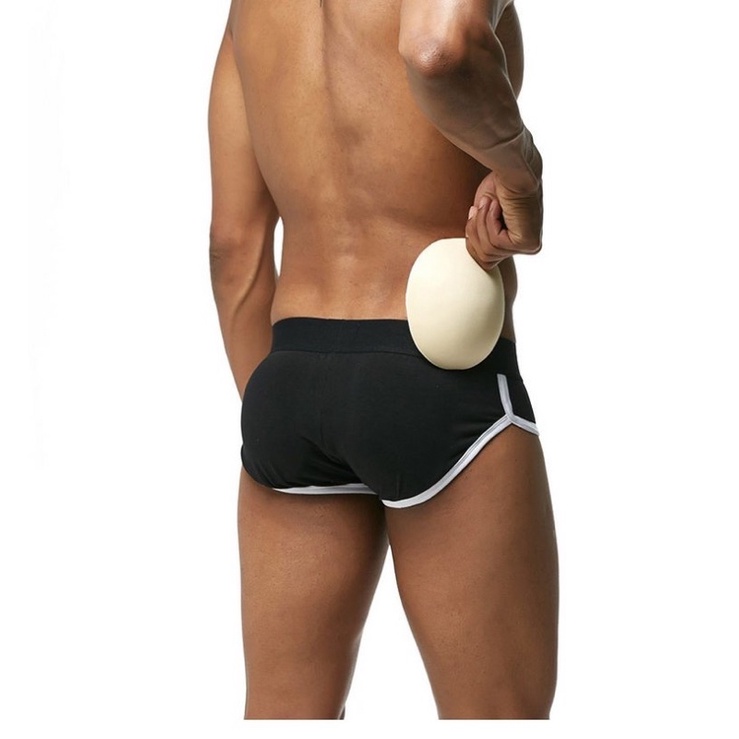 Quần độn mông và CU nam 2in1 quần lót sịp độn Dáng tam giác - hàng chính hãng SEEINNER - Sịp lót độn mông và ciu QDMS3