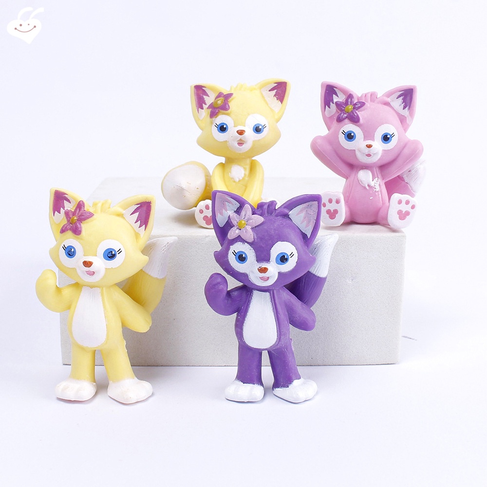 Set 8 Mô Hình Đồ Chơi Nhân Vật Hoạt Hình LinaBell Dễ Thương Dành Cho Bé