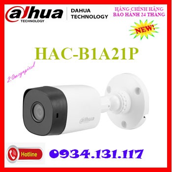 CAMERA DAHUA 2.0MP HAC-B1A21P