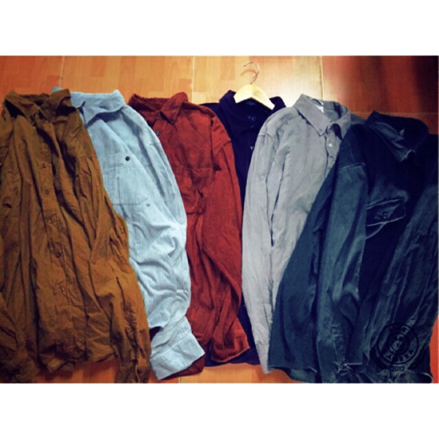 [Hàng Mỹ like new] SƠ MI NHUNG TĂM MỸ 2nd LiKE NEW