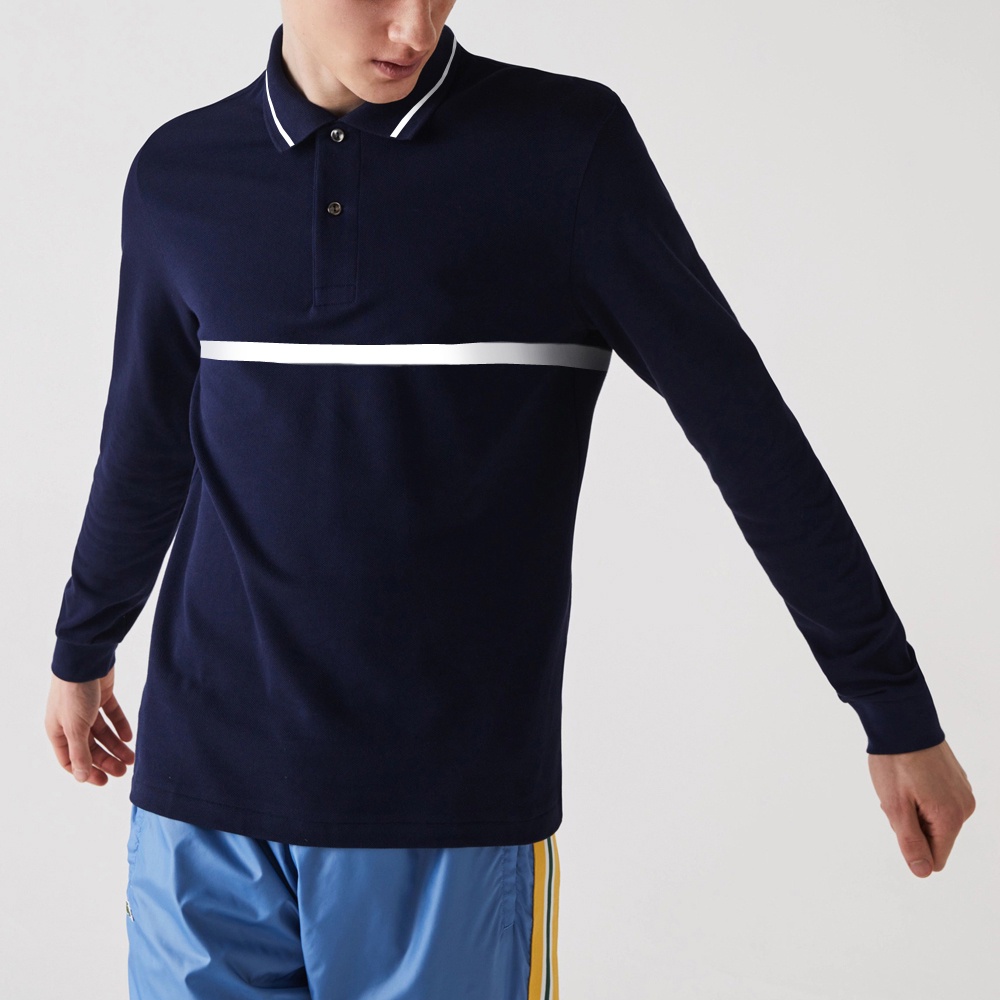 Áo dài tay polo nam cổ bẻ cao cấp, đủ màu, đủ size( từ 50-85kg)