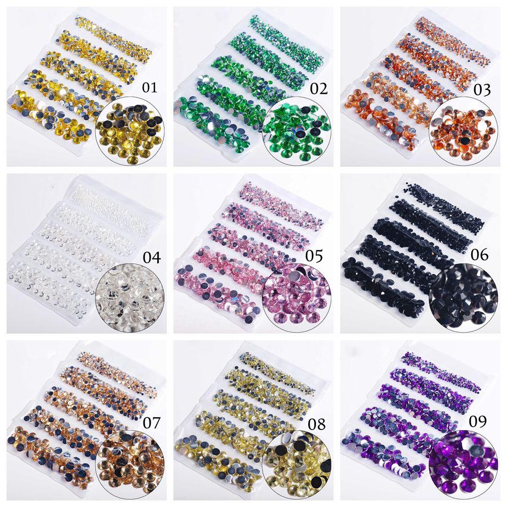 Espo 100 Móng Tay Giả 2-6mm|Miếng Dán Trang Trí Móng Tay Nhiều Kích Cỡ