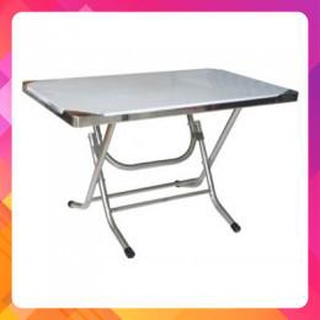 BÀN INOX CHỮ NHẬT 50 X 80 CM giao hỏa tốc khu vực tphcm