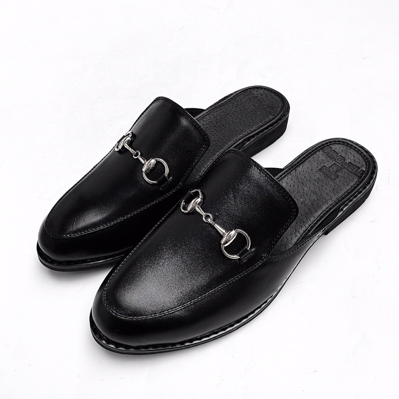 Giày sục da muleshoes nam nữ TEFOSS HT751 size 35-45