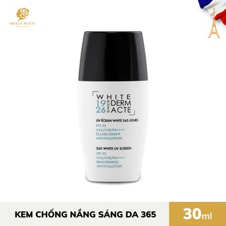 Kem chống nắng sáng da White 365 - WHITE UV SCREEN - Academie Scientifique de Beaute