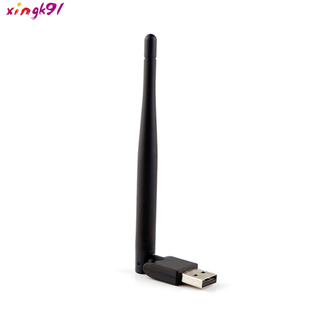 Thiết bị thu wifi USB không dây 7601 2.4Ghz cho TV box DVB-T2 DVB-S2