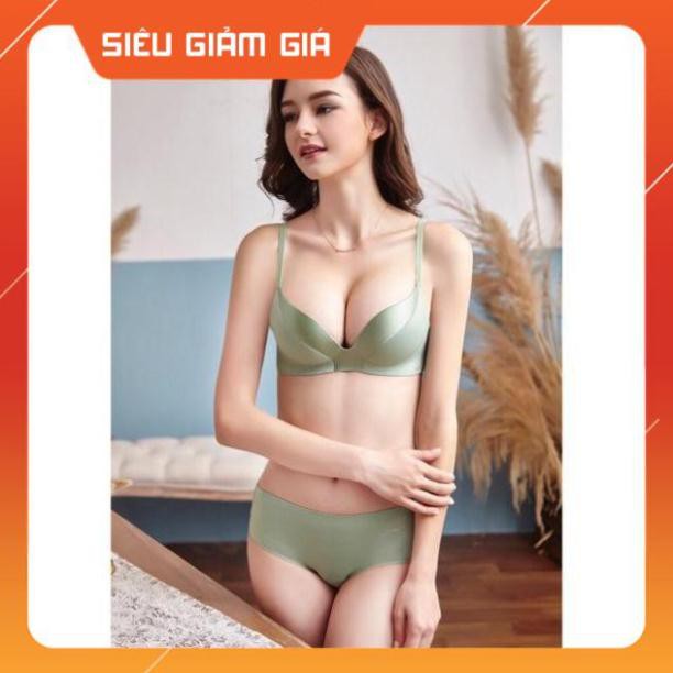 Áo Ngực Đúc Su Phối Gấm Lụa Đệm Dày Không Gọng Nâng Ngực Siêu Xịn