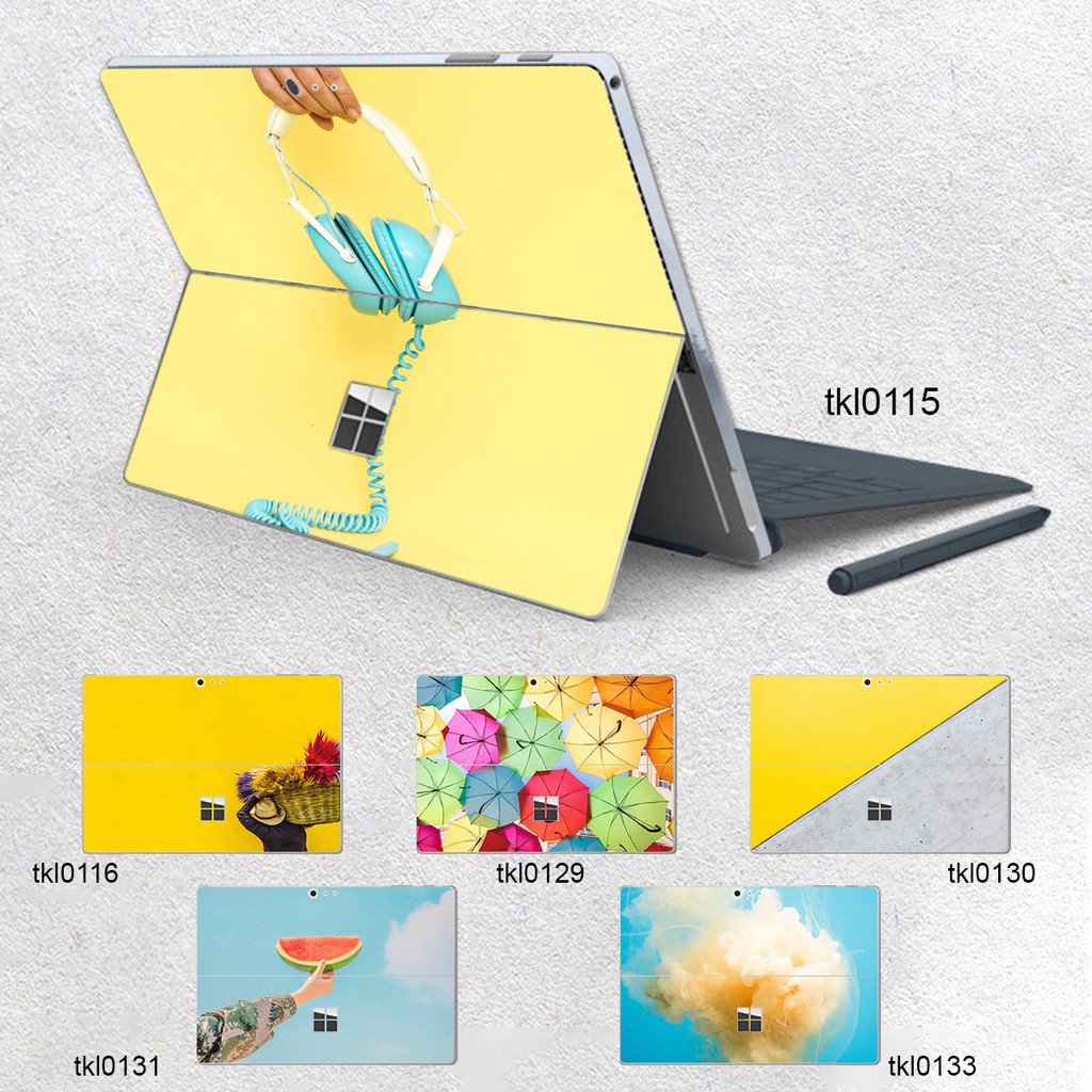 Skin dán hình thiết kế x03 cho Surface 3 2015; Go, Go 2, Go 3; Pro 2 3 4 5 6 7 8 X