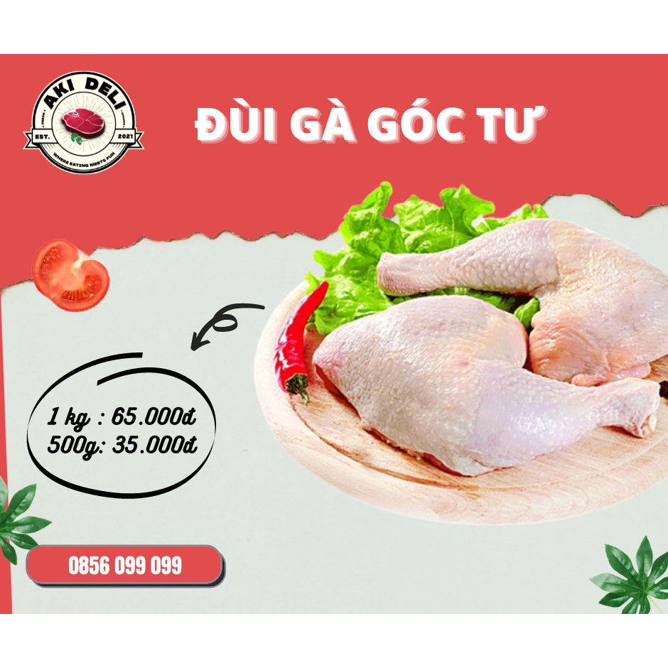 ĐÙI GÀ GÓC TƯ NHẬP KHẨU ĐÔNG LẠNH