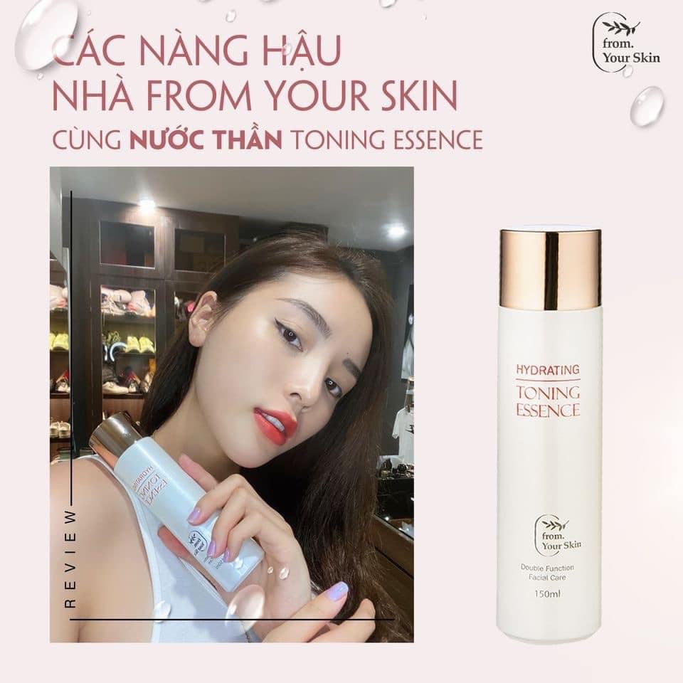 Nước Thần Toner Mờ Nám Tàn Nhang Tinh Chất Huyết Thanh Tơ Tằm Hydrating Toning Essence From Your Skin