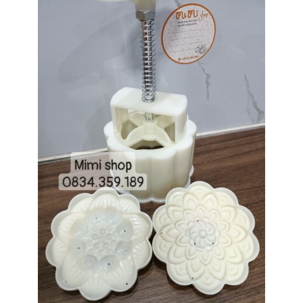 Khuôn lò xo hình tháp sen, hoa sen 150g ( kèm ảnh thật)