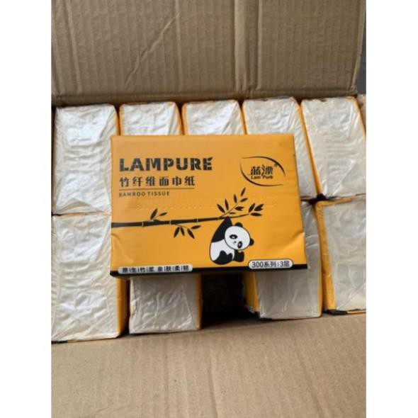 GIẤY GẤU TRÚC LAMPURE - Thùng 30 gói