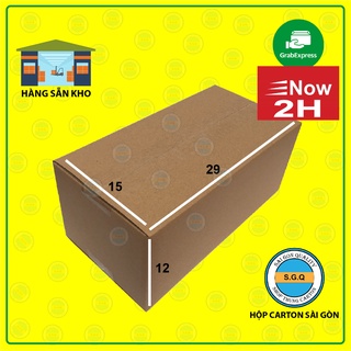 10 thùng carton hộp carton 29x15x12