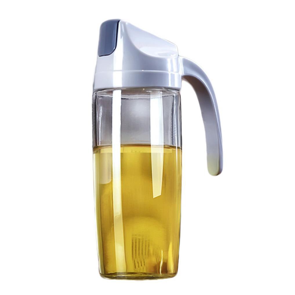 Bình Đựng Dầu Ăn, Nước Mắm, Xì Dầu, Mật Ong Tự Động Mở Nắp Khi Rót 600ml Bình Thủy Tinh Đựng Dầu Ăn | BigBuy360 - bigbuy360.vn