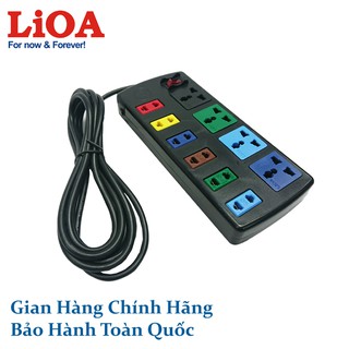 Ổ cắm điện LiOA 10 Ổ đa năng (4D6S32 4D6S52)