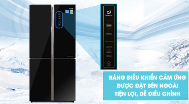 [ELHAL5 giảm 7% tối đa 1TR] Tủ lạnh Aqua Inverter 456 lít AQR-IG525AM GB(Miễn phí giao tại HCM-ngoài tỉnh liên hệ shop)