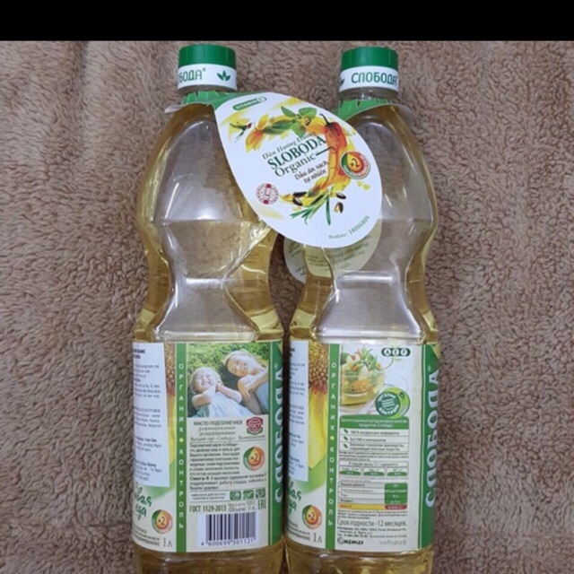 Dầu ăn hướng dương chuẩn nga 100%