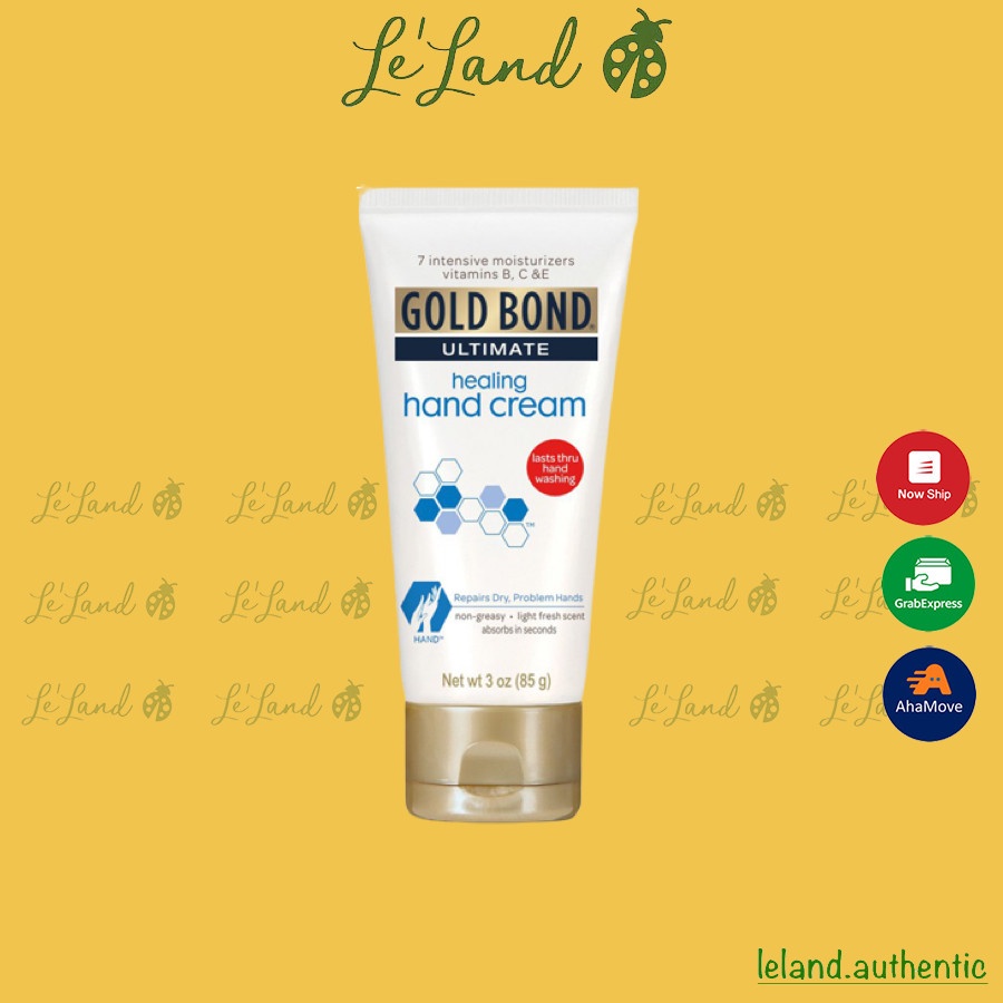 BILL US - KEM DƯỠNG TAY Gold bond GOLD BOND HEALING HAND CREAM 85g