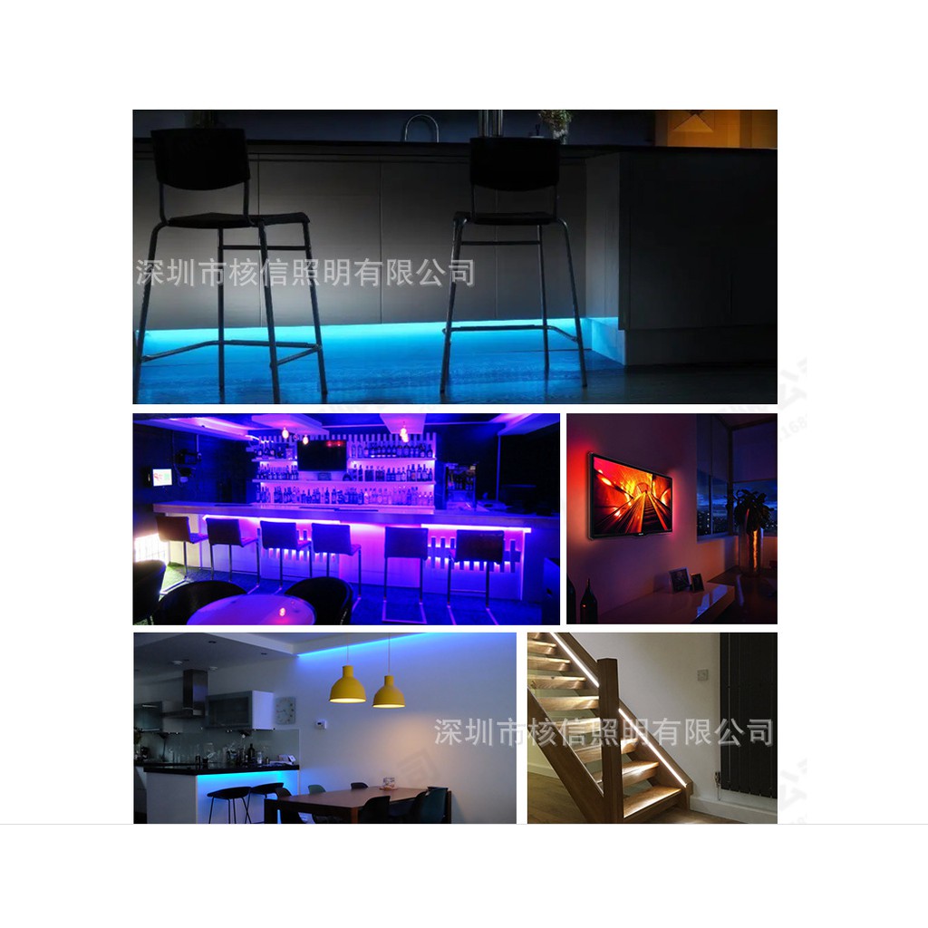 Cuộn 5m dây đèn led neon uốn chữ tạo hình trang trí
