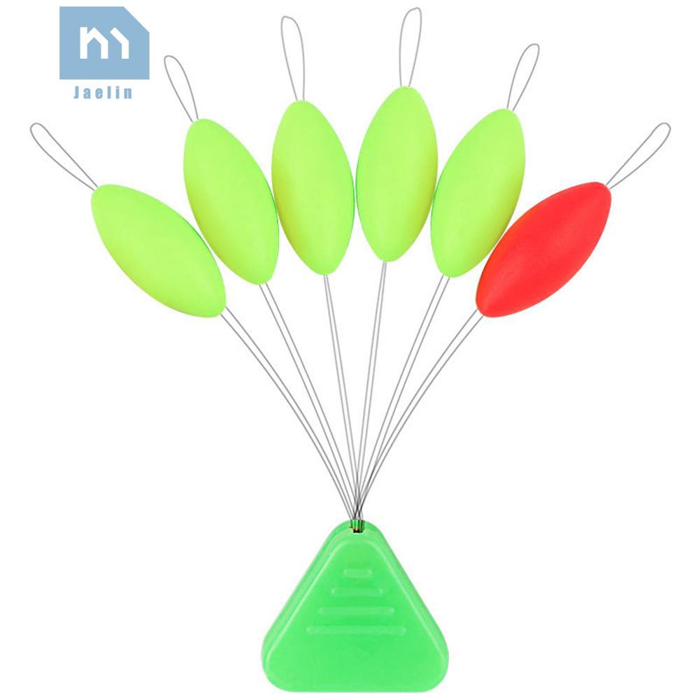 Phao Câu Cá Dạ Quang Hình Bầu Dục