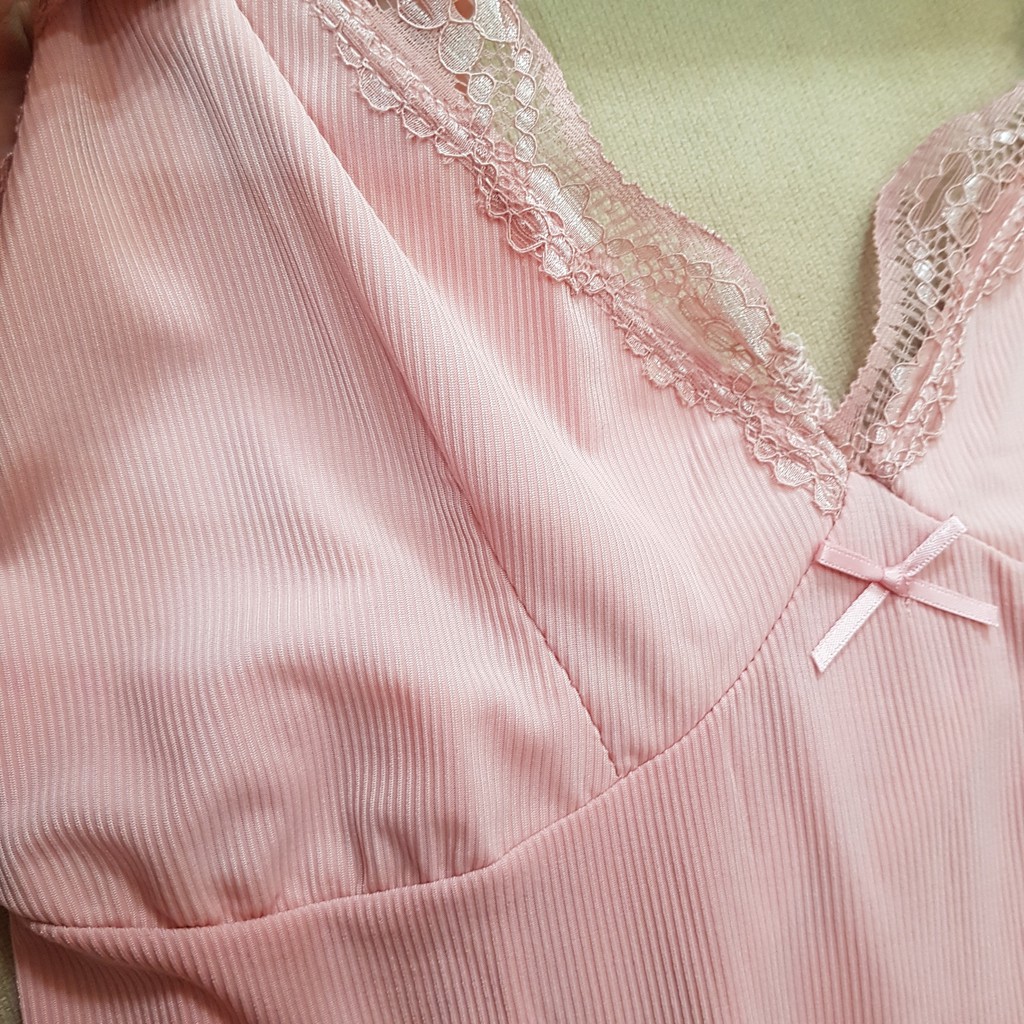 [Ảnh thật 100%] Set đồ ngủ ren Ôm Body sexy, Bộ Ngủ 2 Dây Chất liệu Len Tăm Mát Lạnh Cực Mềm | BigBuy360 - bigbuy360.vn