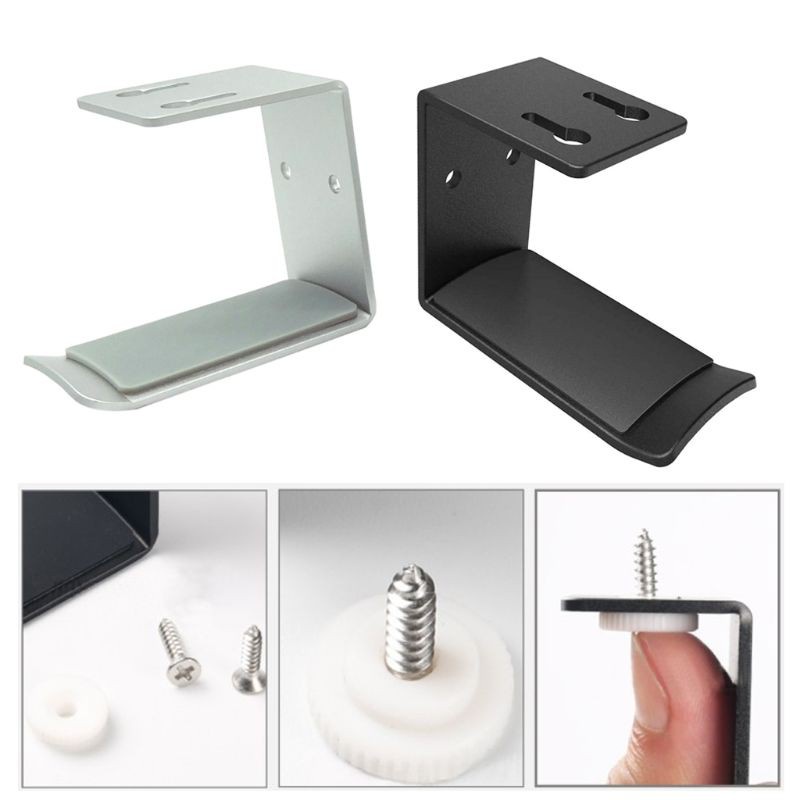 Giá Đỡ Tai Nghe Gắn Tường Bằng Hợp Kim Nhôm Tiện Dụng